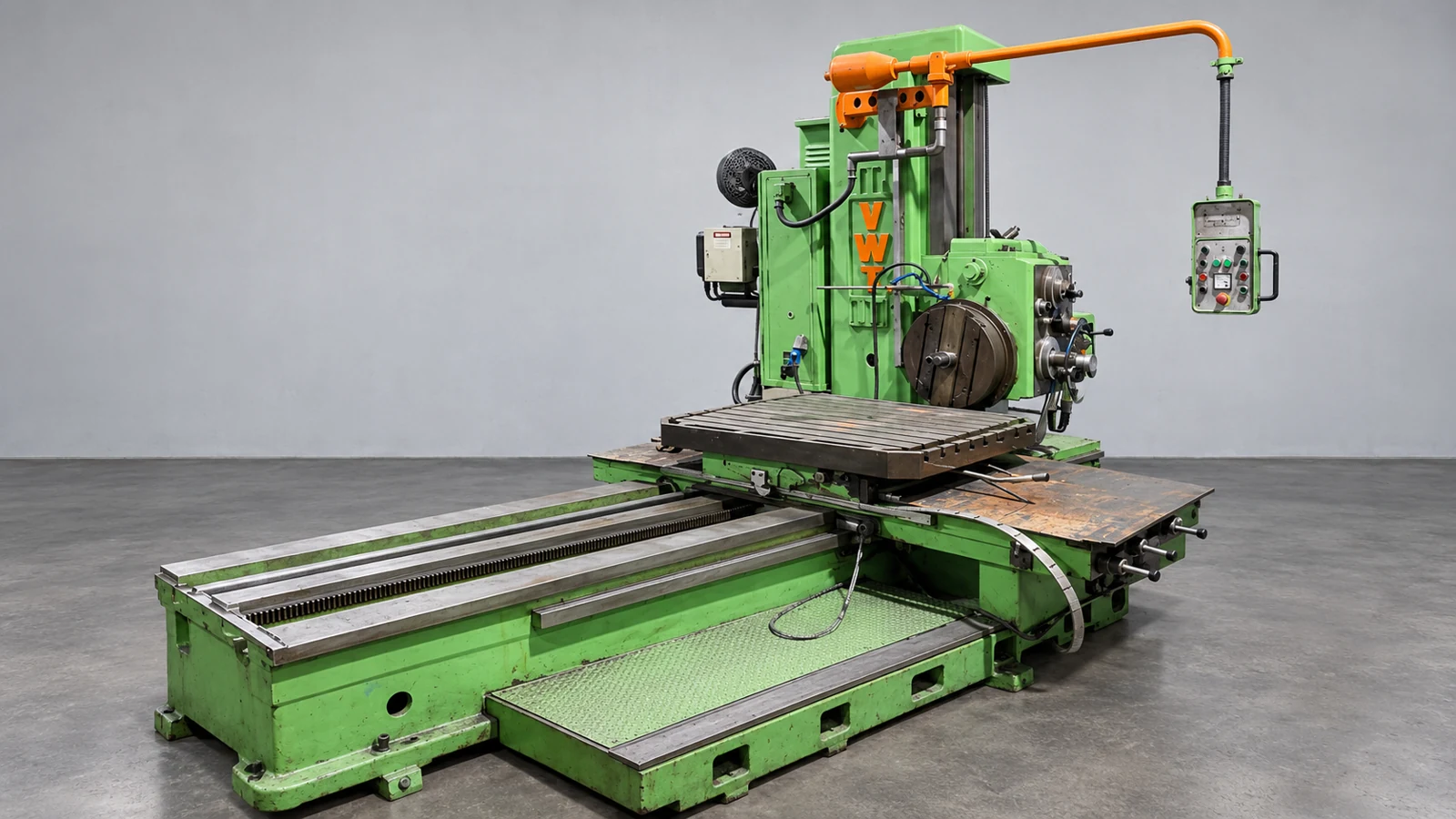 Mandrilhadora horizontal — fuso de 120 mm